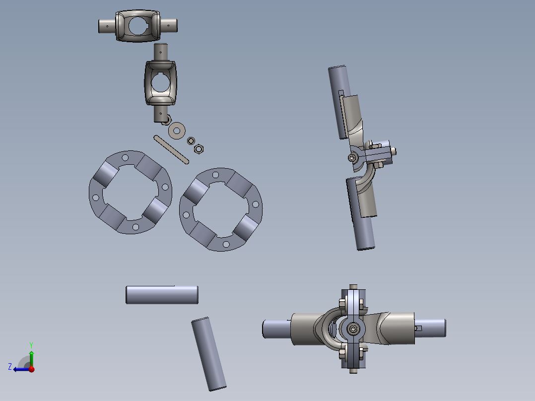 万向节(34)右视图