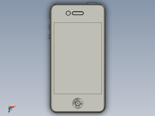 苹果iphone 4g俯视缩略图