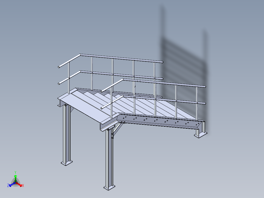 楼梯梯子celik-merdiven-1 1 STP