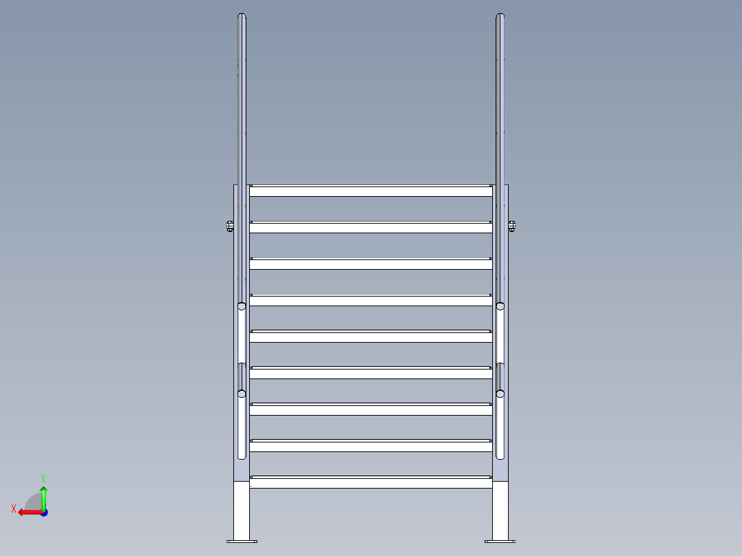 楼梯梯子celik-merdiven-1 1 STP后视图