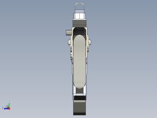 手枪左轮冲锋枪老式狙击步枪设计3D图纸fn-scarl-assault-rifle sw igs右视缩略图