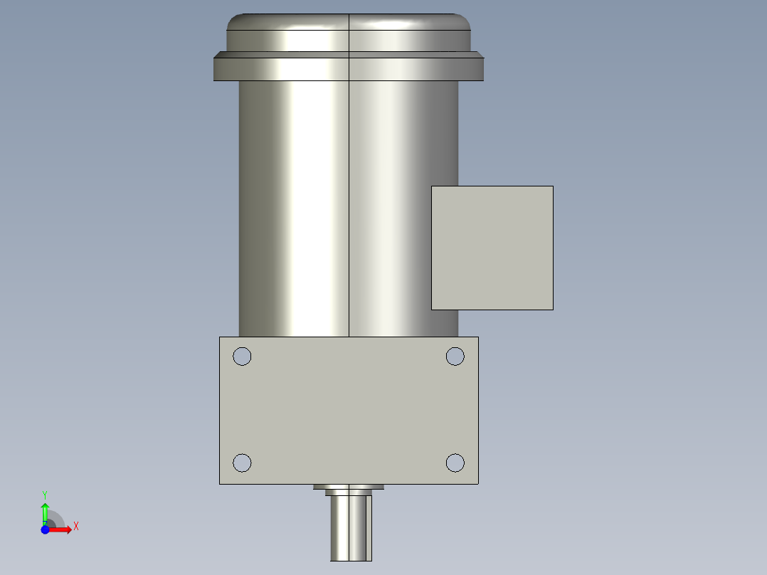 台创电机TCH22-400-15SB前视图