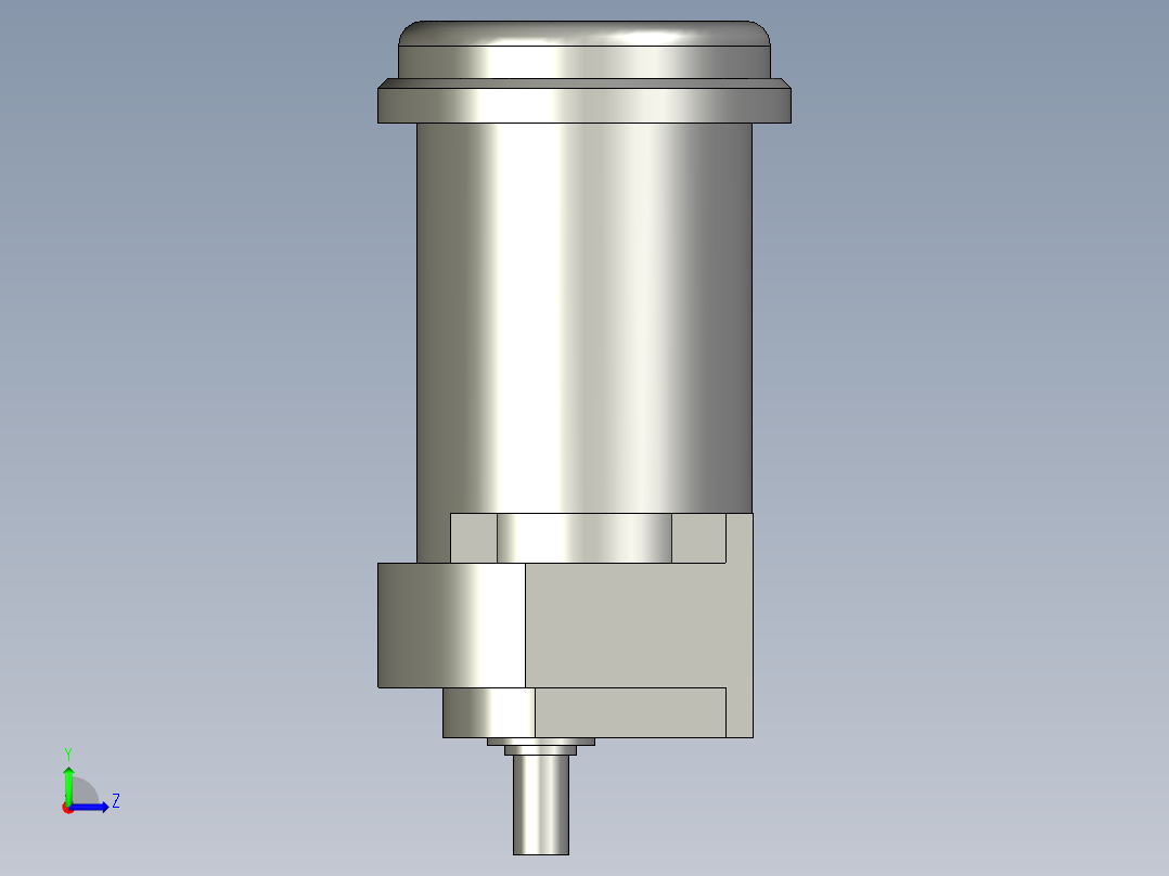 台创电机TCH22-400-15SB左视图