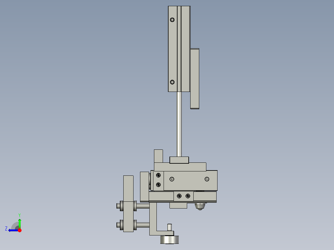 防跑料机构2右视图