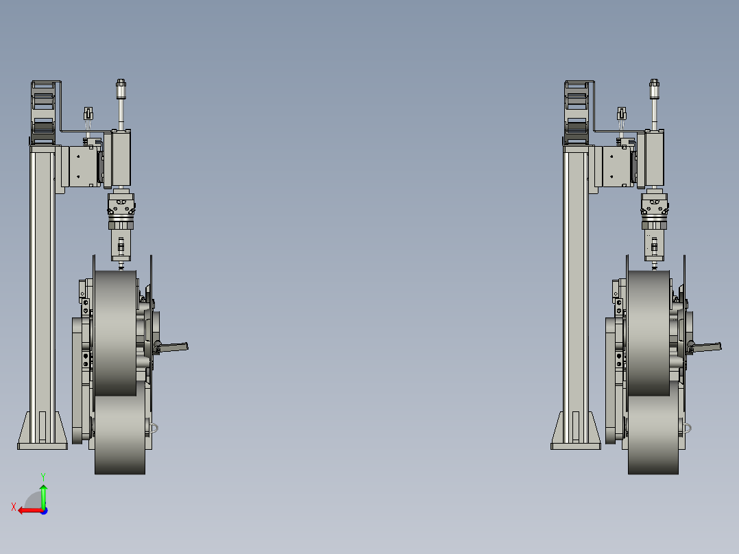 CZXD200321-05PC片上料机构后视图