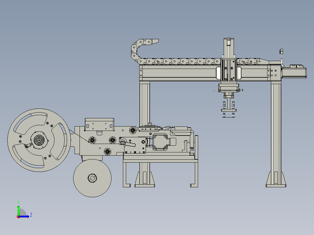 CZXD200321-05PC片上料机构左视图