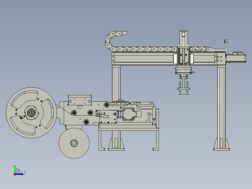 CZXD200321-05PC片上料机构左视缩略图