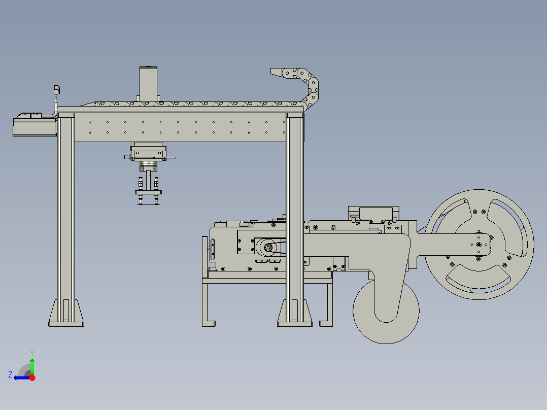 CZXD200321-05PC片上料机构右视图