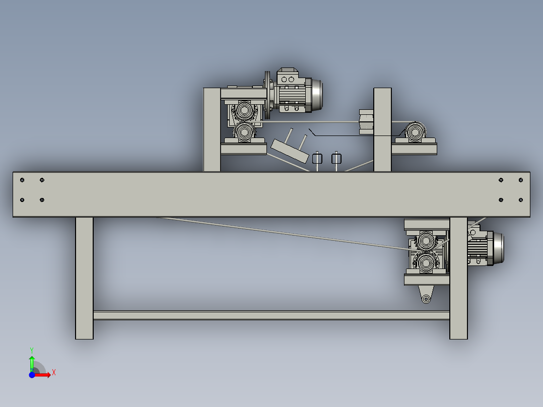 标记印制装置前视图