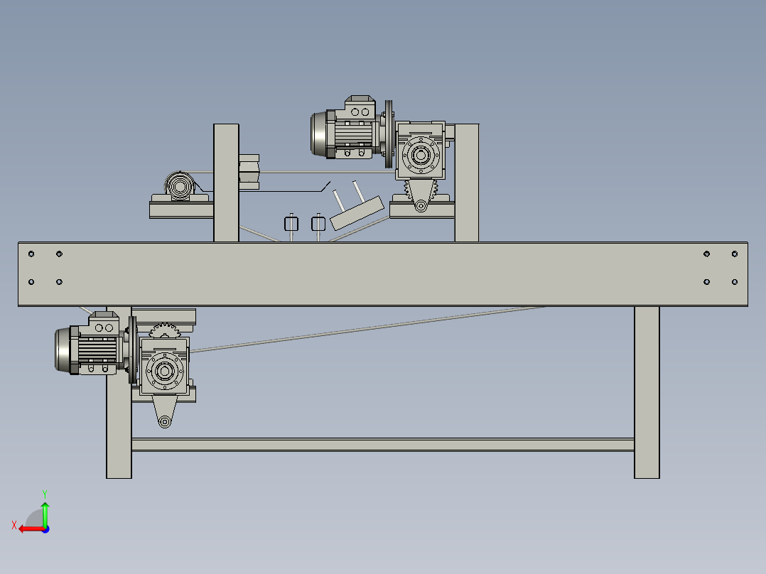 标记印制装置后视图
