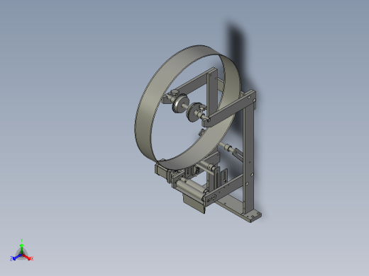 HLCY06-02-00-00走纸装配正等轴测缩略图