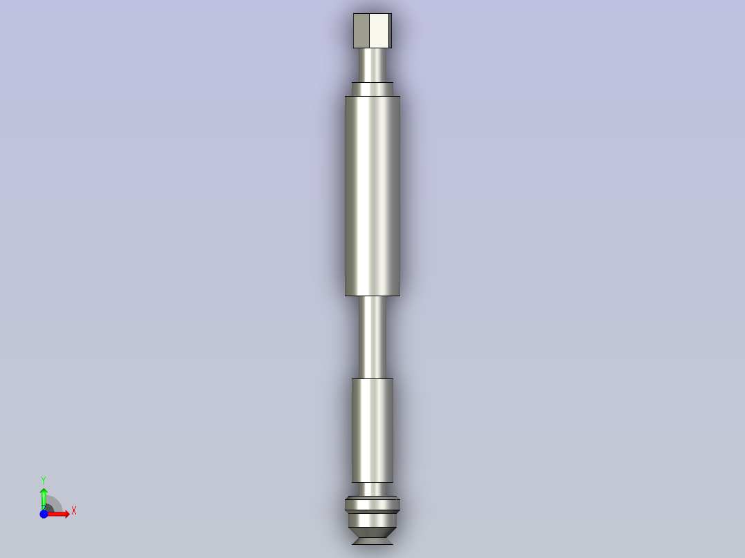 M8吸杆SLDASM11111前视图