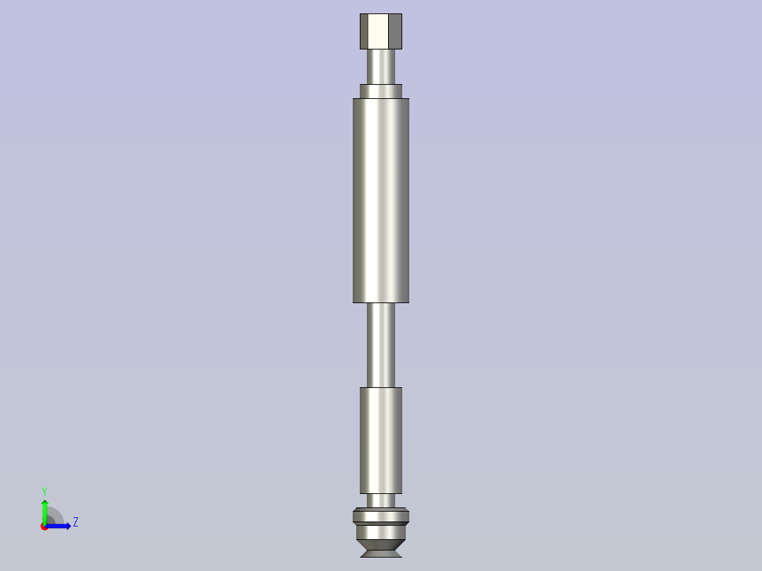 M8吸杆SLDASM11111左视图