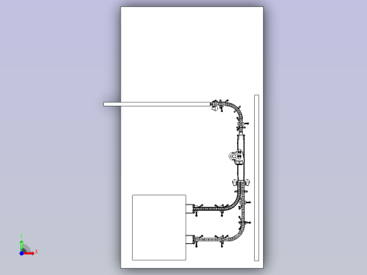 不锈钢链板输送机前视缩略图