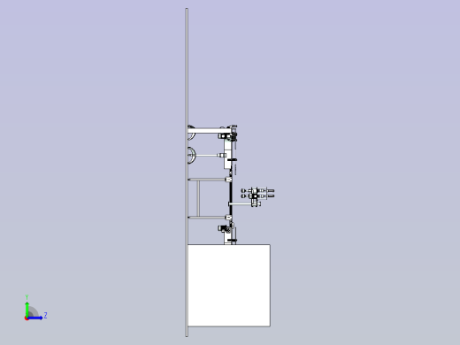 不锈钢链板输送机左视缩略图