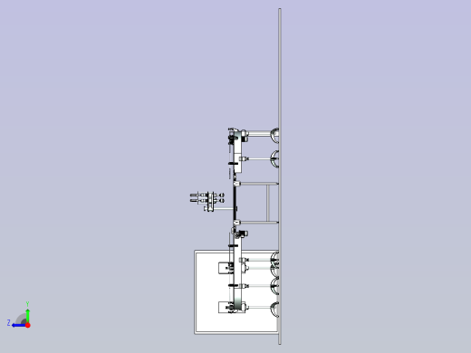 不锈钢链板输送机右视缩略图