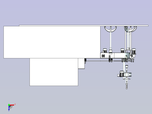 不锈钢链板输送机俯视缩略图