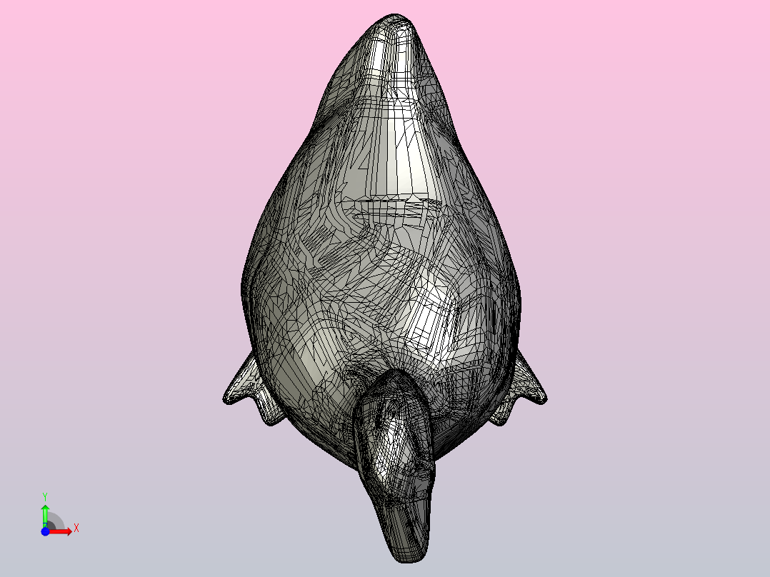 博弈中的鹅前视图