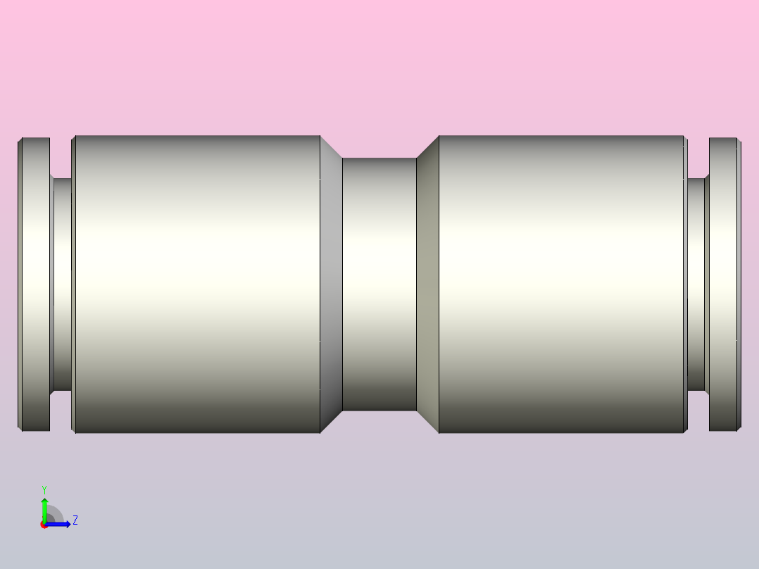 快插接头NPQH-D-Q8-E-P10左视图