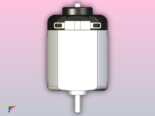 微型直流电机俯视缩略图