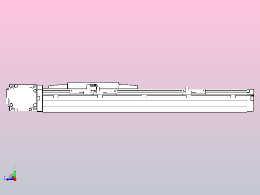 机器人皮带驱动直线轴TPA-GCB-120-P70-L200-DL-M20-N3右视缩略图