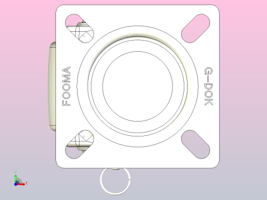 福马脚轮GLH-60-PHS前视缩略图