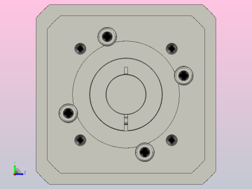 间隙减速器gearbox_gbx160040k_gbk_160_100_4_f左视缩略图