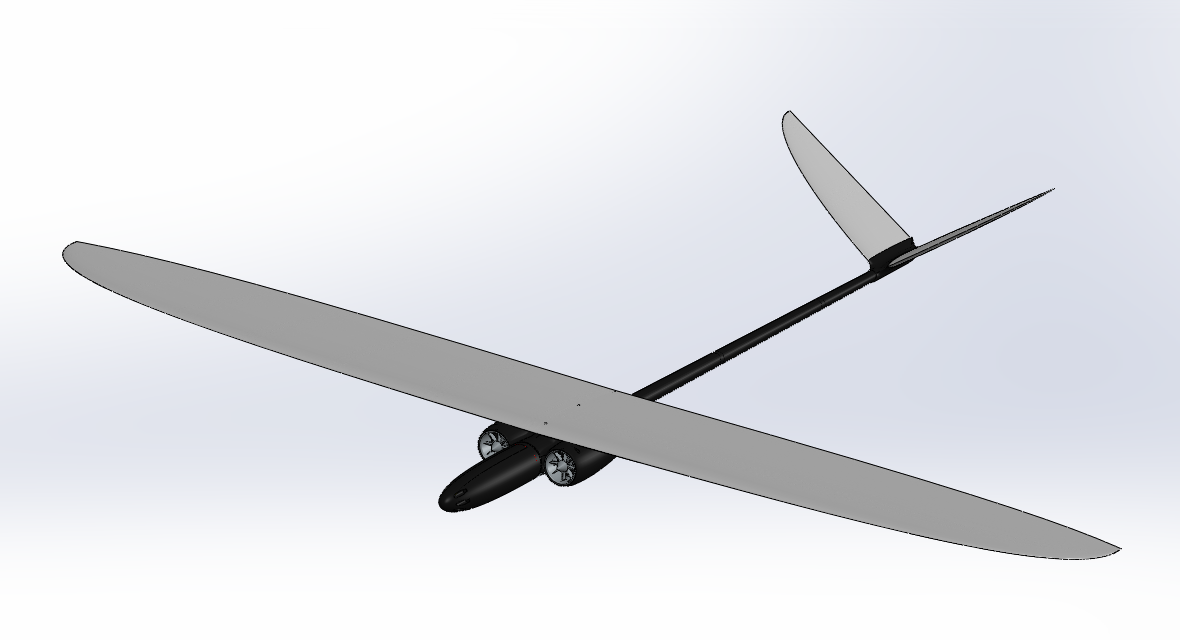 飞机模型3D设计