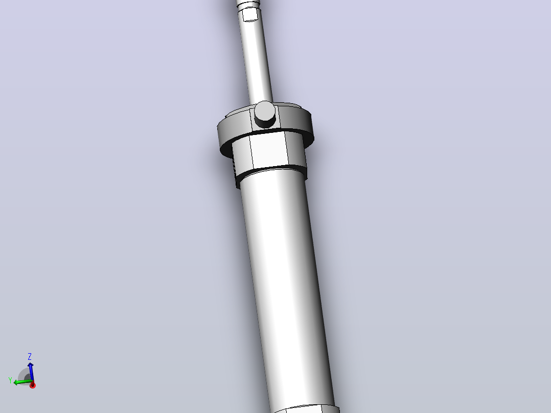 气缸CM2UZ25-75主视图