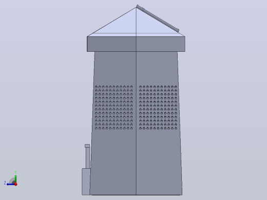 垃圾箱 垃圾处理设备dust-bin-cad-1831-模型格式为 sw右视缩略图