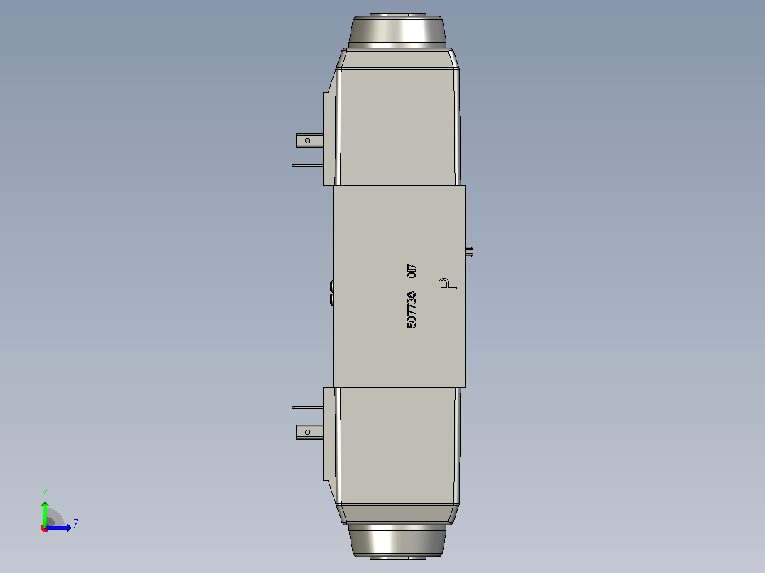 伊顿液压元件DG4V-3-C-U-60-AC-ROCK左视图