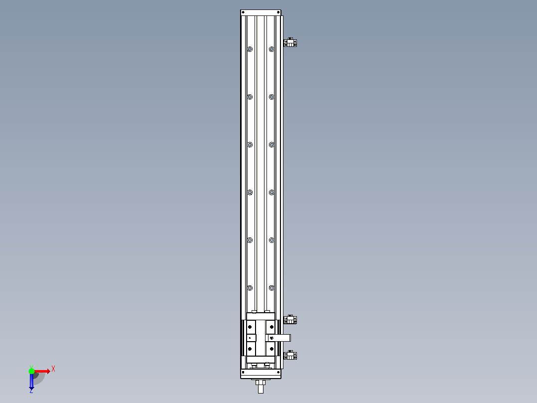 钢基模组TPA-KSR-8610C-740A1-M-H0S1俯视图
