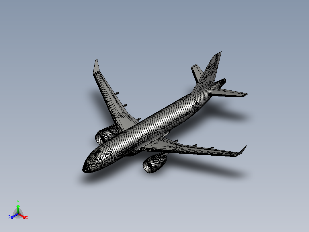 空客 A220主视图
