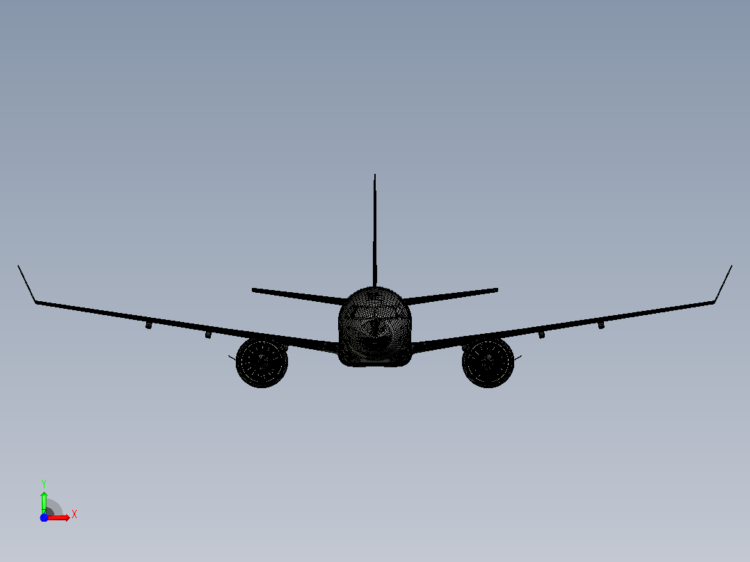 空客 A220前视图