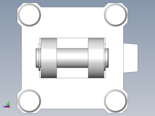 台车锁定结构右视缩略图