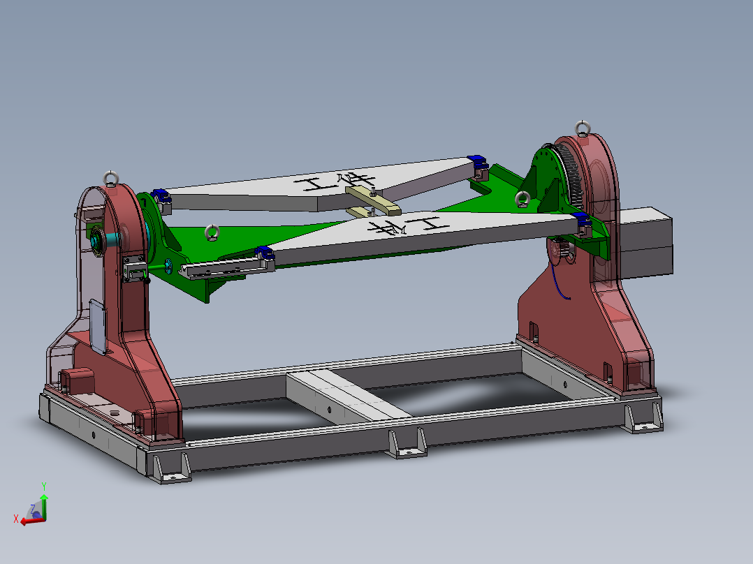 双工位焊接变位机