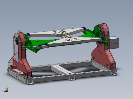 双工位焊接变位机