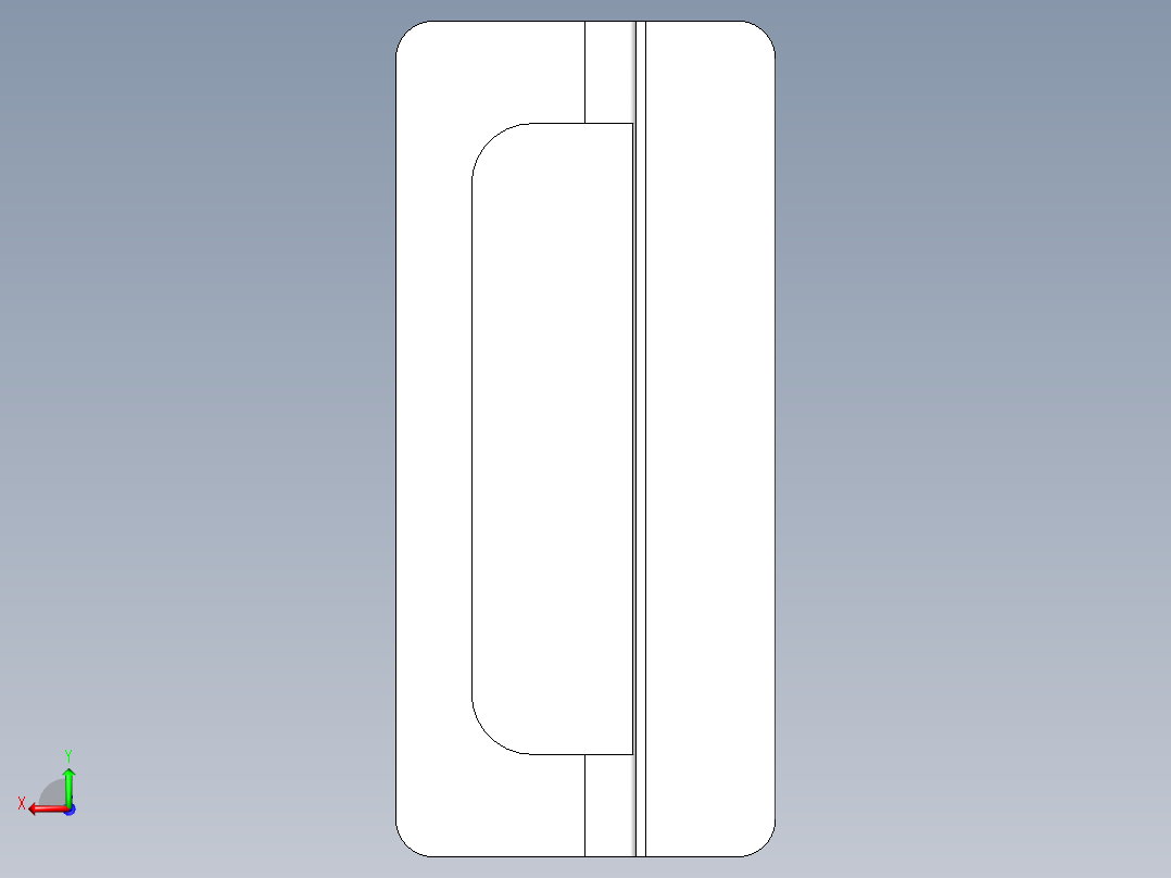 精稳拉手LS-183-B后视图