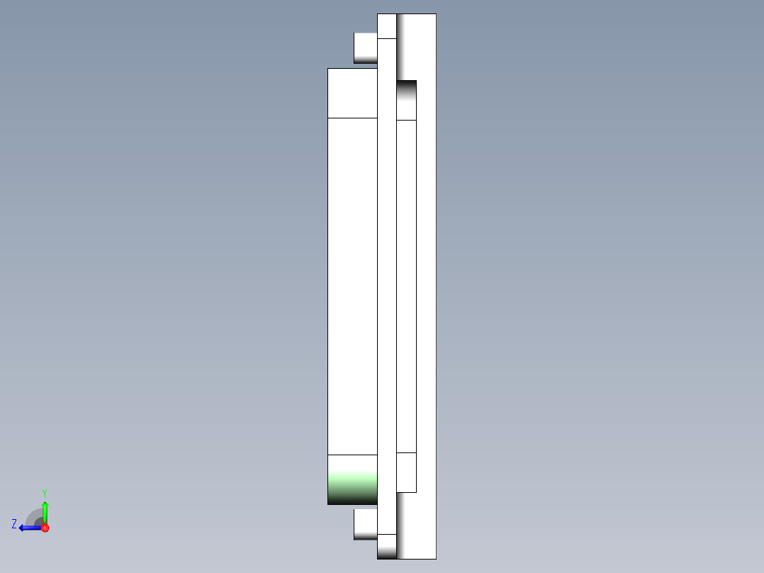 精稳拉手LS-183-B右视图
