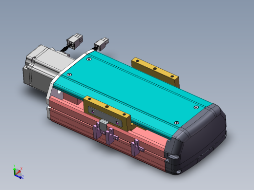 MTH丝杆半封闭模组MTH13-BC-400W