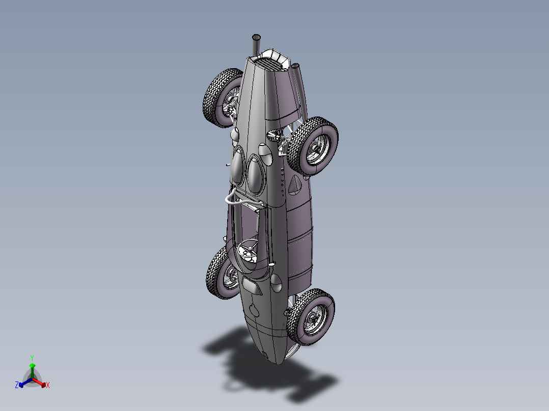 法拉利跑车3D模型