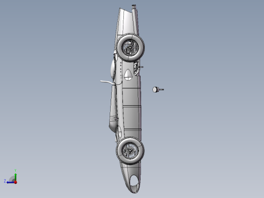 法拉利跑车3D模型右视缩略图