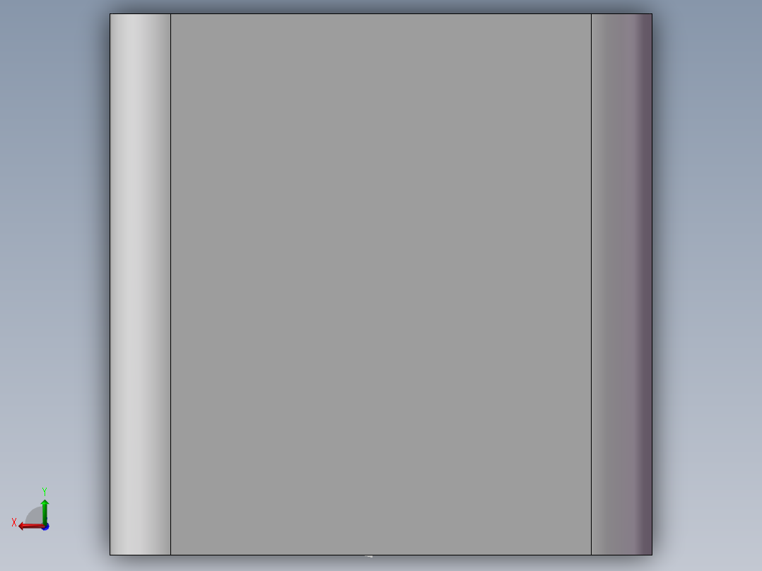 电动滑台模组MTG45电机座后视图