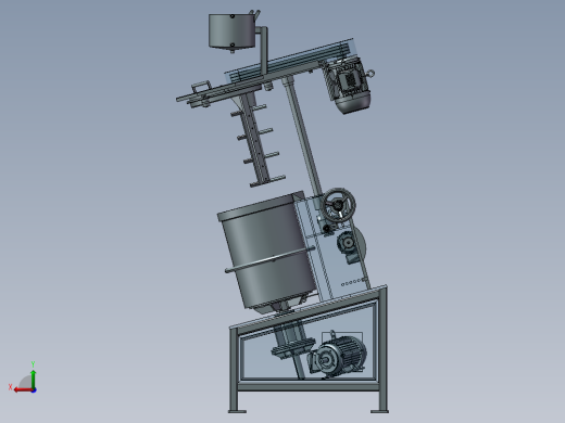 可倾斜造粒机后视缩略图