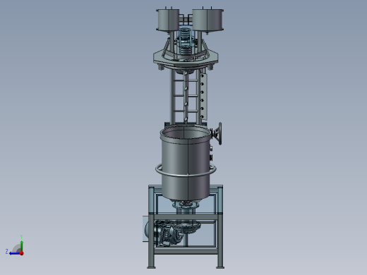 可倾斜造粒机右视缩略图