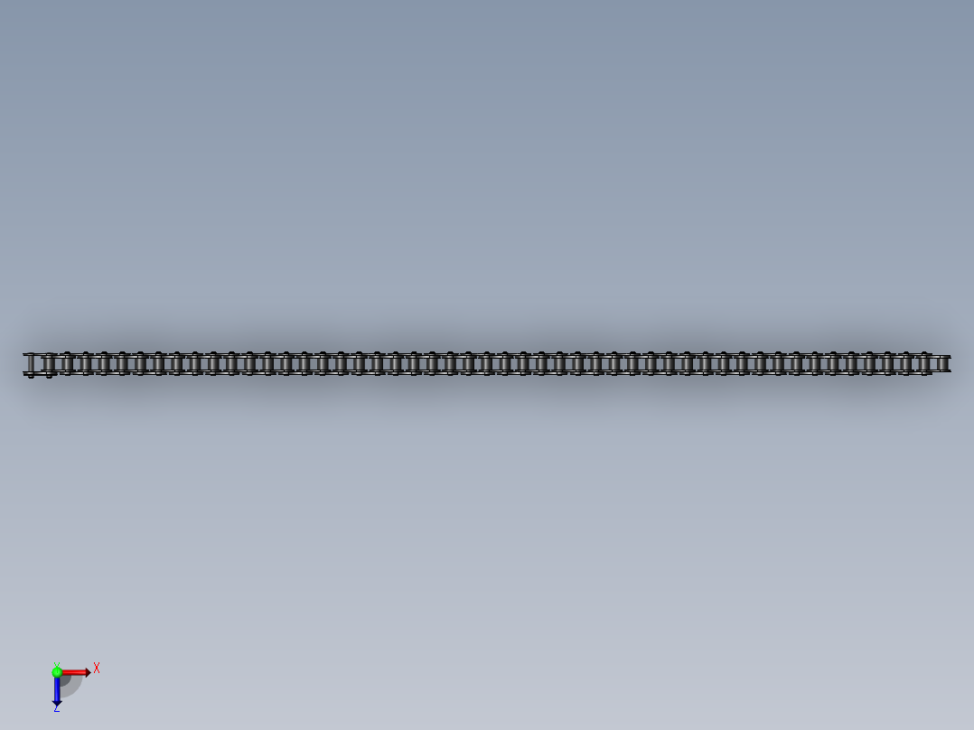 AGV激光导航小车3D模型俯视图
