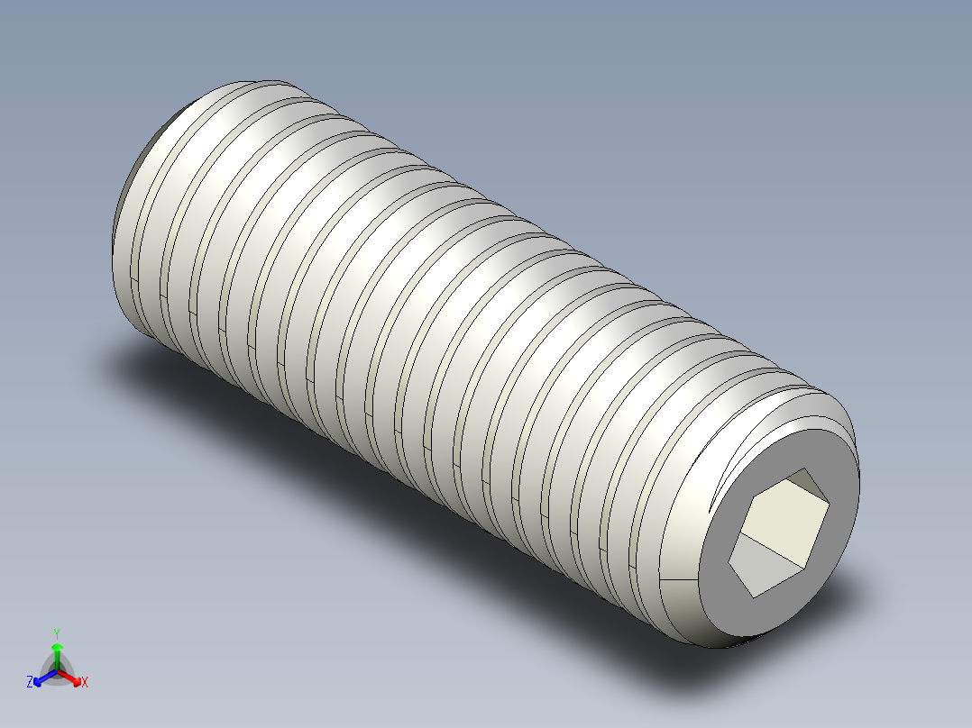 DIN 913-ISO 4026 固定螺钉-M14 L=40.STEP