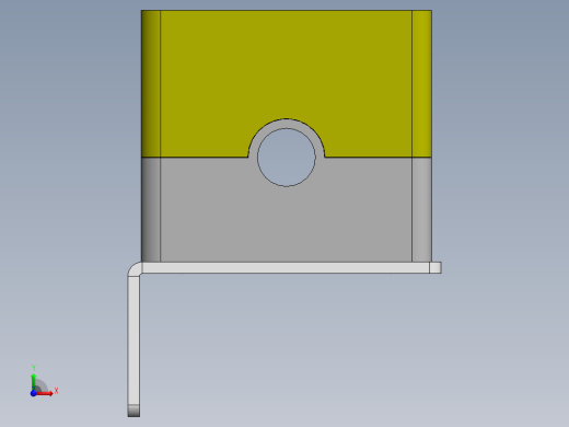 三孔按钮盒组件（天逸）前视缩略图