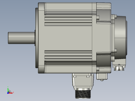 电机MS6G-130CN20BZ2-41P5前视缩略图