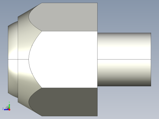 定位配件BJ730-3D多系列多零件图纸模型右视缩略图